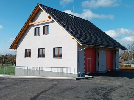 Výstavba hasičské zbrojnice Provodov - Šonov